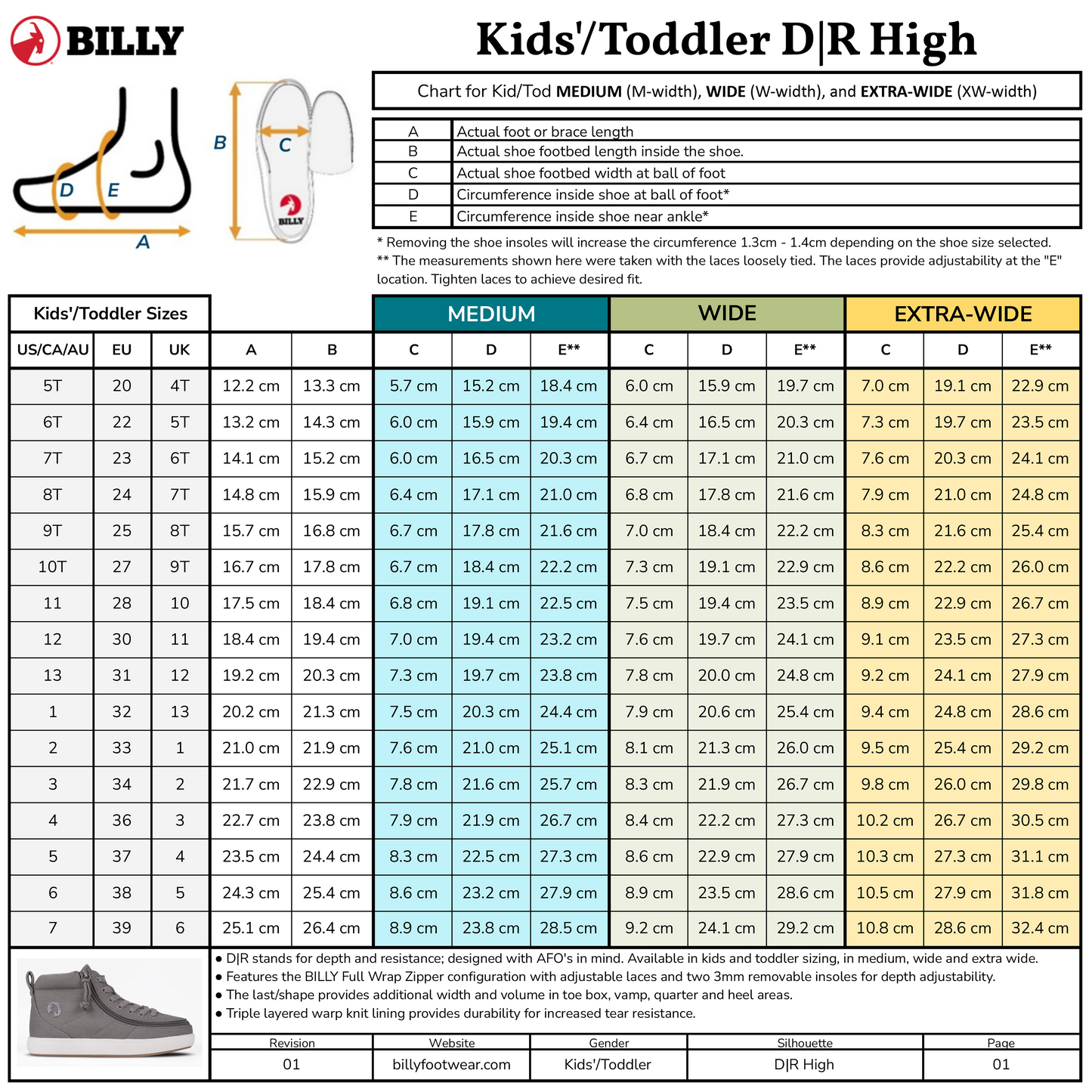 Night Sk8ter BILLY Klasik D|R II Bilekli