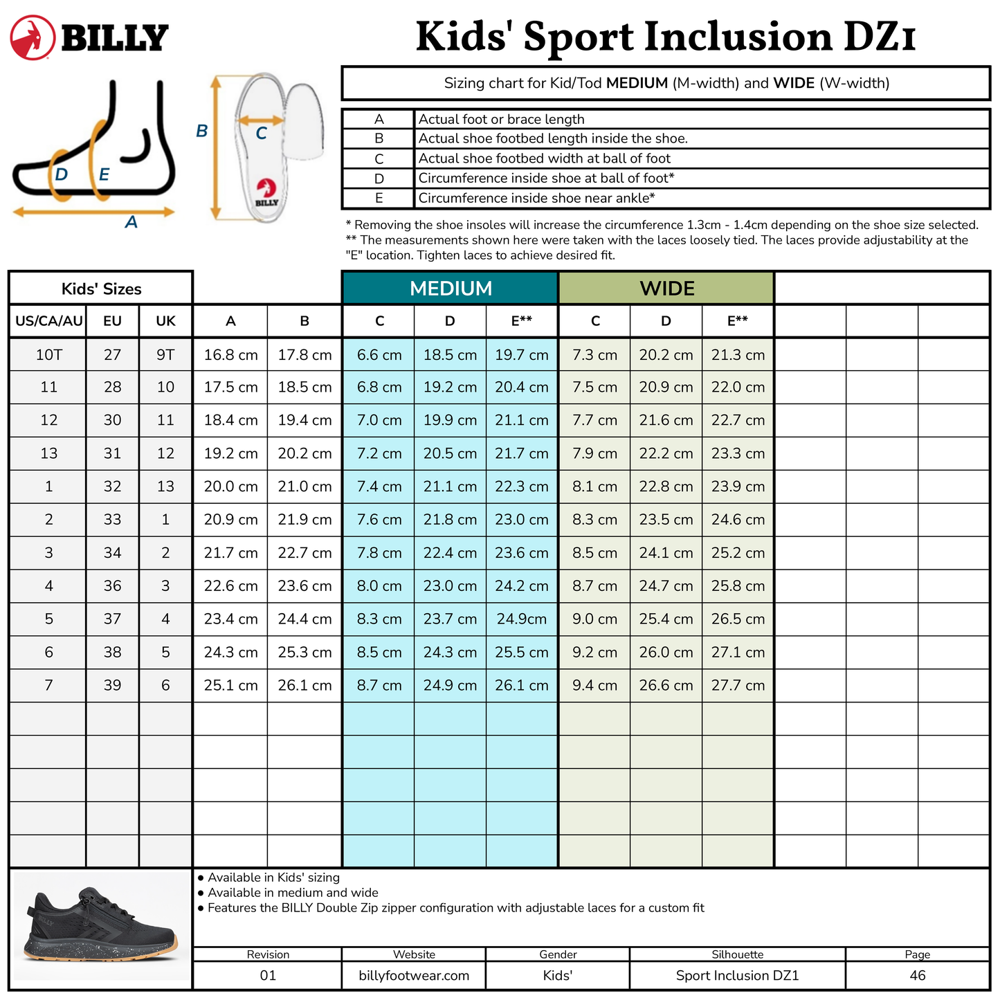 Pembe Confetti BILLY Sport Inclusion DZ1