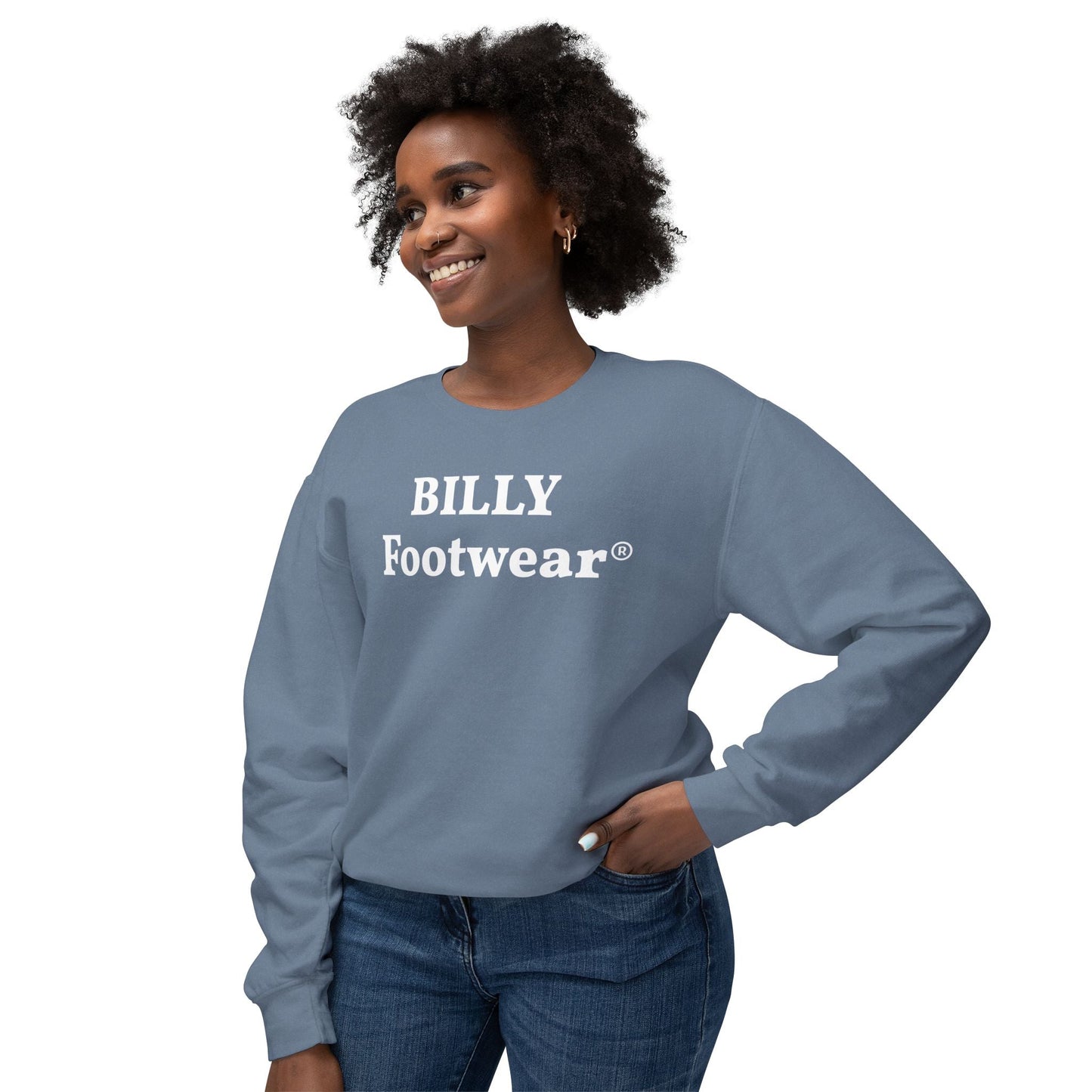 BILLY Unisex Lightweight Crewneck Sweatshirt (BILLY Footwear) — AVAILABLE IN 9 COLORS