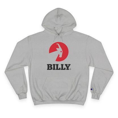 BILLY Core Adult Unisex Kapüşonlu (Kırmızı/Siyah Vertical Logo)