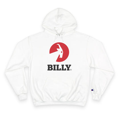 BILLY Core Adult Unisex Kapüşonlu (Kırmızı/Siyah Vertical Logo)