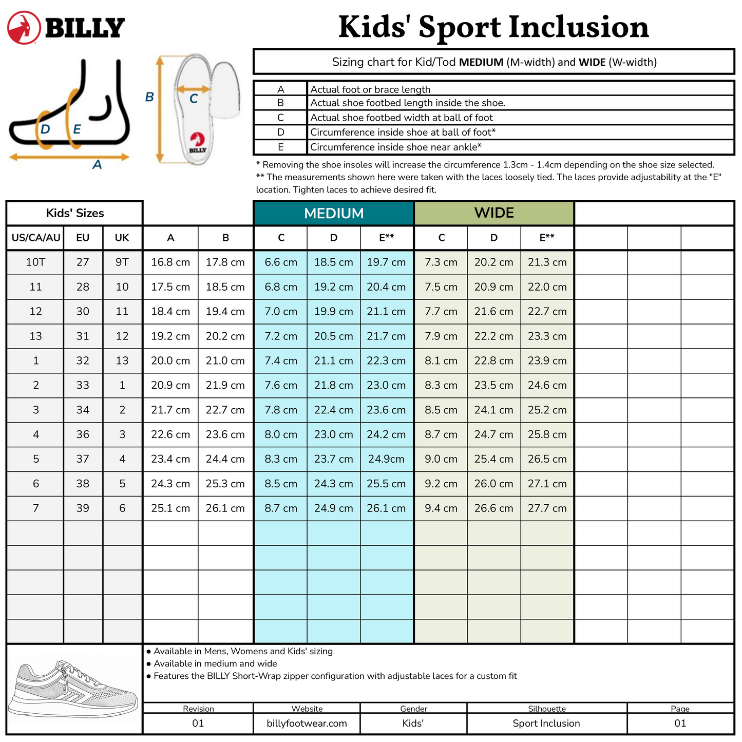 Pembe Mermer BILLY Sport Inclusion