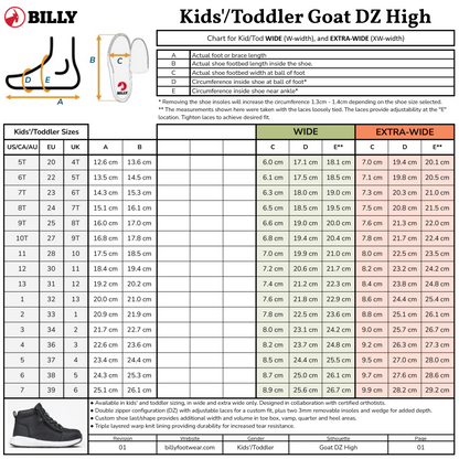 Çocuk'/Bebek BILLY Goat DZ Bilekli