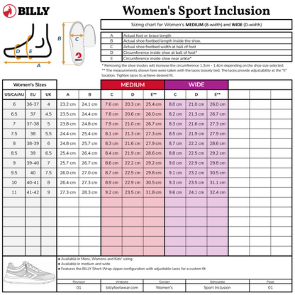 Kadın Pembe Mermer BILLY Sport Inclusion