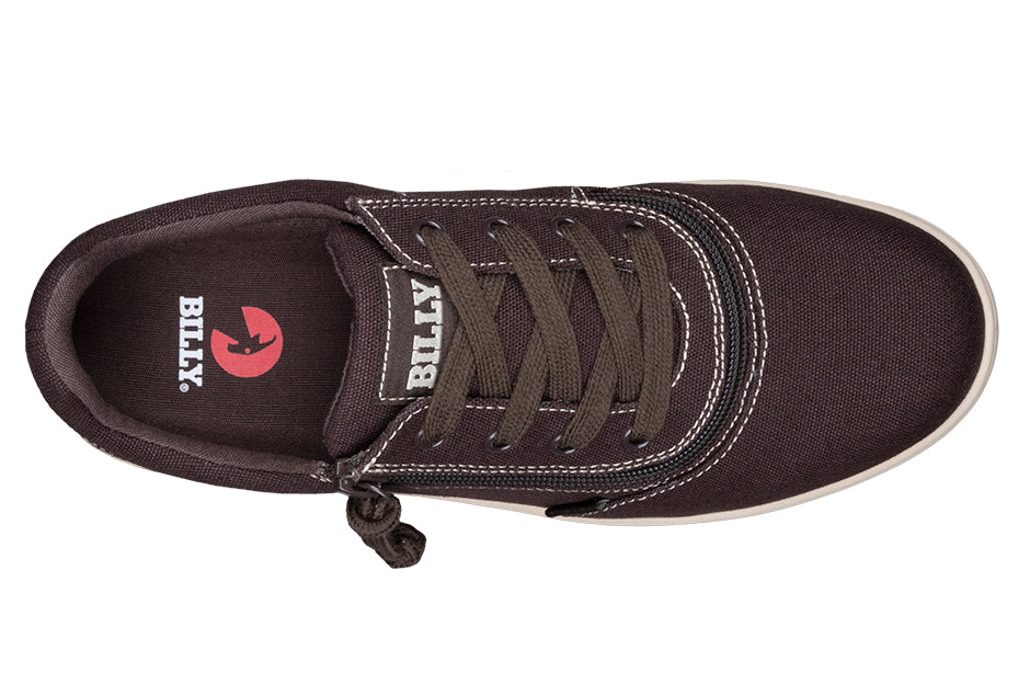 Erkek Koyu Kahverengi/Beyaz Stitch BILLY Spor Ayakkabı Alçaks